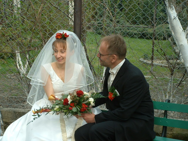 Sesja zdjeciowa na laweczce...